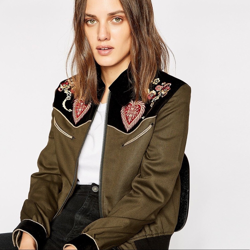 The Kooples Bomber Jacket *RARE* *$450 RETAIL*